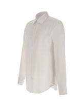 BOSS Camicia regular-fit in satin di cotone WHITE Uomo 
