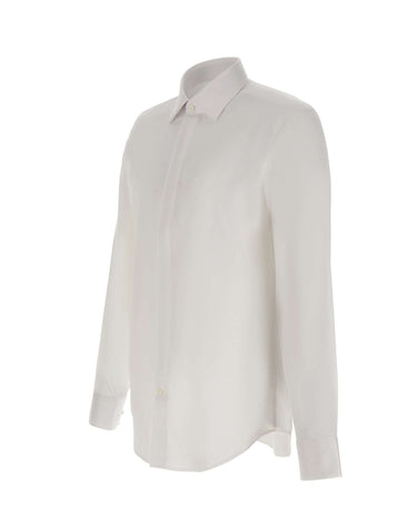 BOSS Camicia regular-fit in satin di cotone WHITE Uomo 