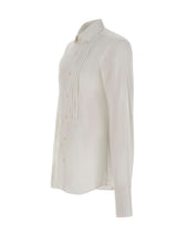 BOSS Camicia in cotone e seta slim fit WHITE Uomo 