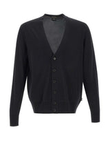 BOSS Cardigan in lana vergine BLACK Uomo 