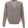 BOSS Cardigan in lana vergine GREY Uomo 