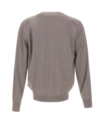 BOSS Cardigan in lana vergine GREY Uomo 
