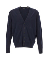 BOSS Cardigan in lana vergine BLUE Uomo 