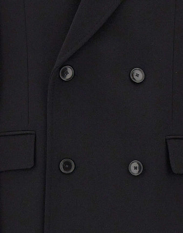 BOSS Cappotto in lana e cashmere BLACK Uomo 