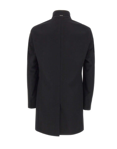 BOSS Cappotto "Hyde" in lana e cashmere BLACK Uomo 