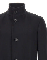BOSS Cappotto "Hyde" in lana e cashmere BLACK Uomo 