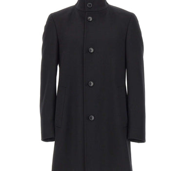 BOSS Cappotto "Hyde" in lana e cashmere BLACK Uomo 