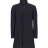 BOSS Cappotto "Hyde" in lana e cashmere BLUE Uomo 