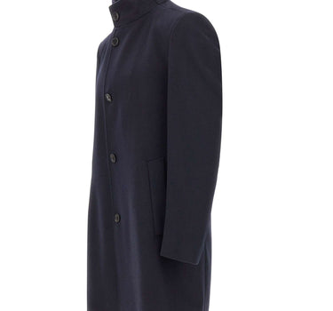 BOSS Cappotto "Hyde" in lana e cashmere BLUE Uomo 