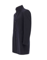 BOSS Cappotto "Hyde" in lana e cashmere BLUE Uomo 