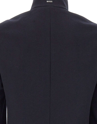BOSS Cappotto "Hyde" in lana e cashmere BLUE Uomo 