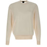BOSS Maglia in lana vergine WHITE Uomo 