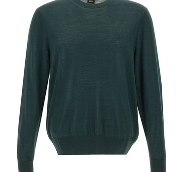 BOSS Maglia in lana vergine GREEN Uomo 