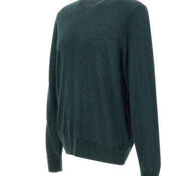 BOSS Maglia in lana vergine GREEN Uomo 