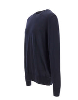 BOSS Maglia in lana vergine BLUE Uomo 