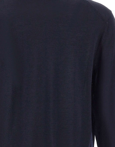 BOSS Maglia in lana vergine BLUE Uomo 