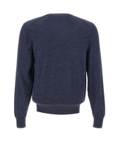 BOSS Maglia in lana vergine BLUE Uomo 