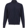 BOSS Cardigan in lana con zip BLUE Uomo 