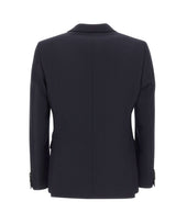 BOSS Blazer doppiopetto "Houston" in lana vergine REDA BLUE Uomo 