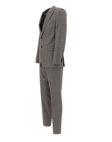 BOSS Completo due pezzi "Huge" GREY Uomo 