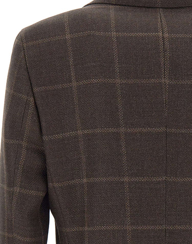 BOSS Blazer monopetto "Hutson" BROWN Uomo 