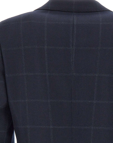 BOSS Blazer monopetto "Hutson" BLUE Uomo 