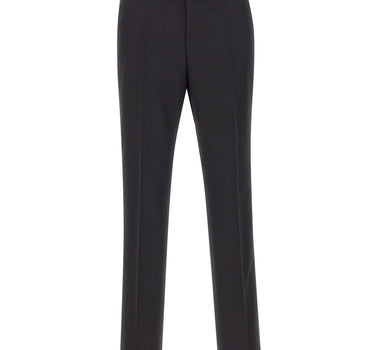 BOSS Pantaloni "Genius" con dettagli in seta BLACK Uomo 