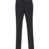 BOSS Pantaloni "Genius" con dettagli in seta BLACK Uomo 
