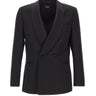BOSS Blazer slim fit in lana vergine BLACK Uomo 