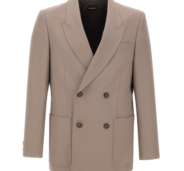 BOSS Blazer doppiopetto "Callum" BEIGE Uomo 