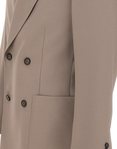 BOSS Blazer doppiopetto "Callum" BEIGE Uomo 