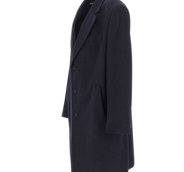 BOSS Cappotto in lana e cashmere BLUE Uomo 