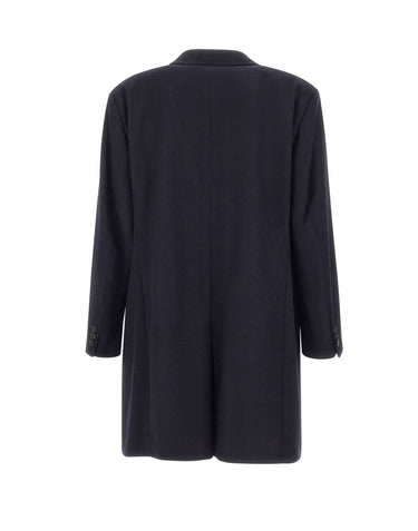 BOSS Cappotto in lana e cashmere BLUE Uomo 