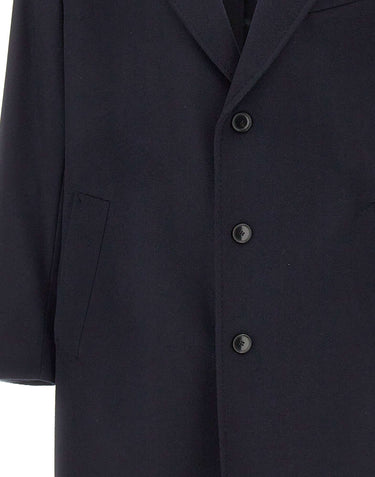 BOSS Cappotto in lana e cashmere BLUE Uomo 