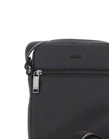 BOSS Borsa a tracolla "Zeph" BLACK Uomo 