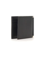BOSS Portafogli in pelle saffiano BLACK Uomo 