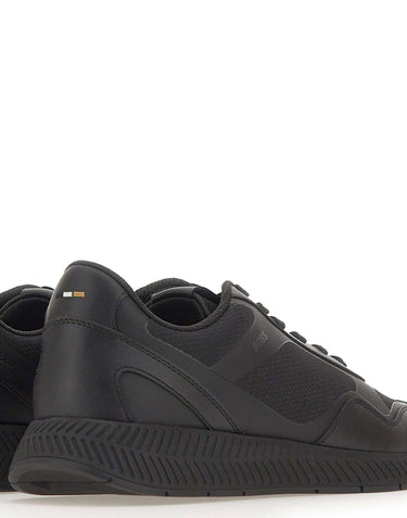 BOSS Sneakers "Titanium Runn" BLACK Uomo 