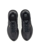 BOSS Sneakers "Vinston Runn" BLACK Uomo 
