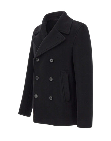 BOSS Cappotto "Hyde" BLACK Uomo 