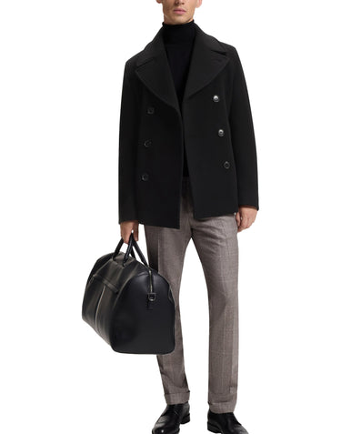 BOSS Cappotto "Hyde" BLACK Uomo 