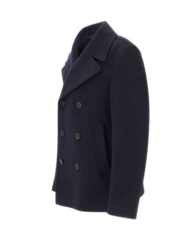 BOSS Cappotto "Hyde" BLUE Uomo 