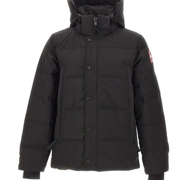 CANADA GOOSE Parka "Wyndham " BLACK Uomo 