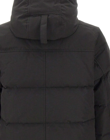 CANADA GOOSE Parka "Wyndham " BLACK Uomo 