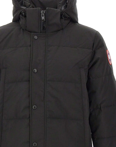 CANADA GOOSE Parka "Wyndham " BLACK Uomo 