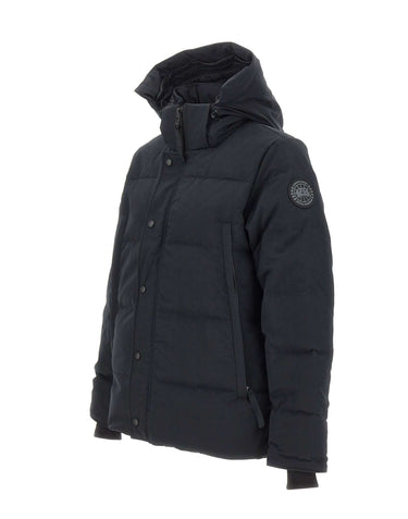 CANADA GOOSE Parka "Wyndham " BLACK Uomo 