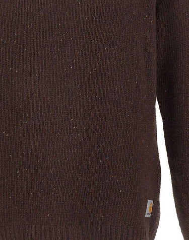 CARHARTT WIP Maglia  "Anglistic" BROWN Uomo 