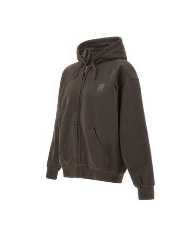 CARHARTT WIP "Hooded Vista Jacket" BROWN Uomo 