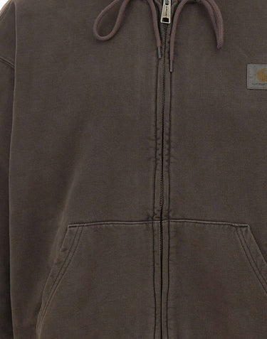 CARHARTT WIP "Hooded Vista Jacket" BROWN Uomo 