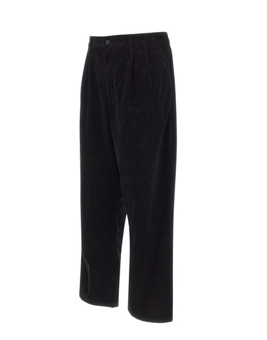 CARHARTT WIP Pantaloni "Evan" BLACK Uomo 