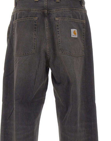 CARHARTT WIP Jeans "Brandon" BLACK Uomo 